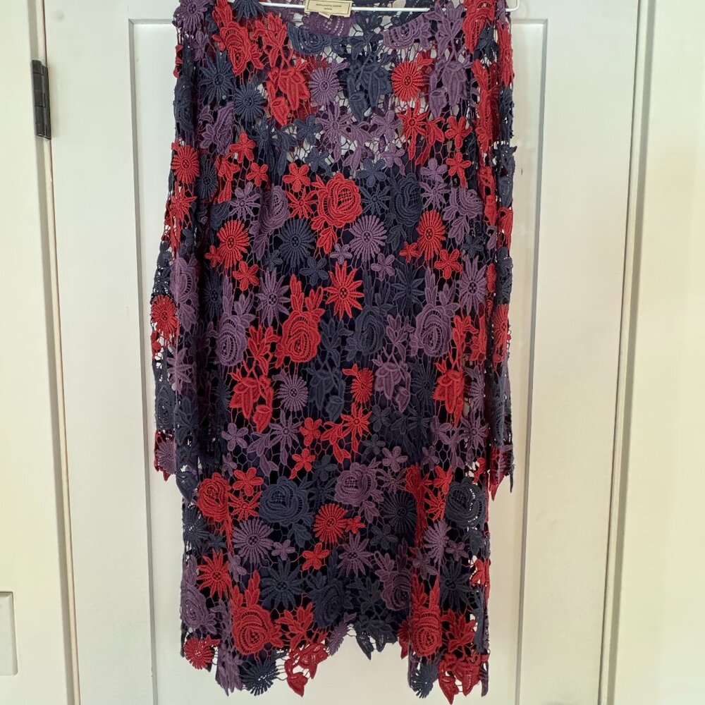 Anthropologie Moulinette Soeurs Lace Crochet Dress Size 4